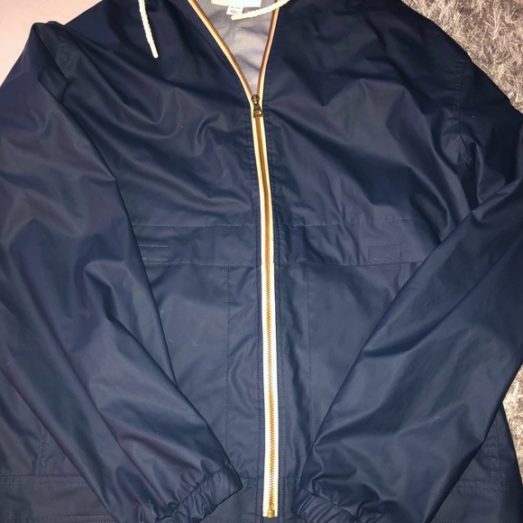 Blue Waterproof Windbreaker - Picture 1 of 5